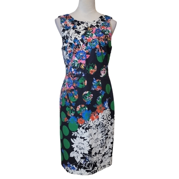 Maeve by Anthropologie Vanda Sleeveless Sheath Dress Size 8 - Picture 2 of 6